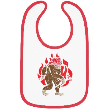 Discover Firefighting Fireman Firefighter Fire Bigfoot Bibs