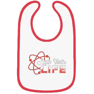 Discover Lab Tech Life Laboratory Science Technician Gift Bibs