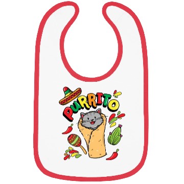 Discover PURRRITO Cat Bibs, Cat Lovers Bibs, Cat Owners