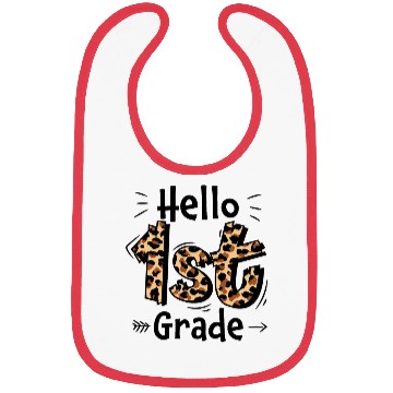 Discover Hello 1st Grade Back To School Bibs