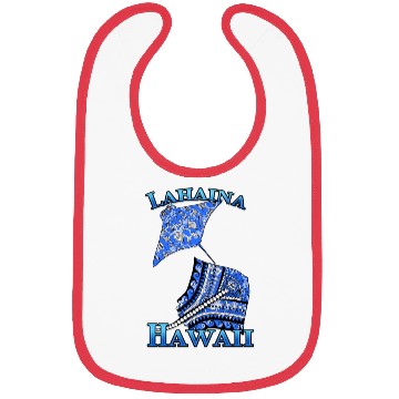 Discover Lahaina Vacation Tribal Stingrays Bibs