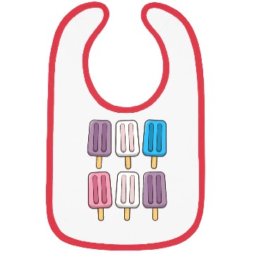 Discover Intersex Flag Popsicles 4th of July Subtle Pride Bibs