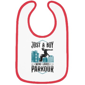 Discover Parkour Free Running Traceur Boy Bibs