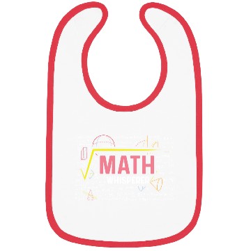 Discover Math Whisperer University Professor Gift Bibs