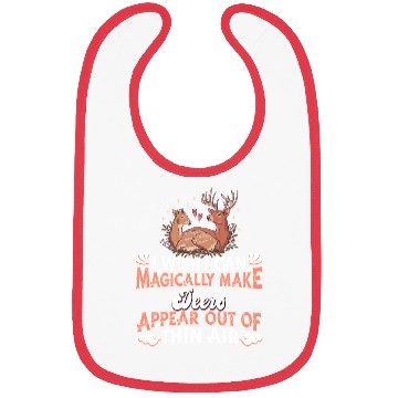 Discover Deer Reindeer Bibs