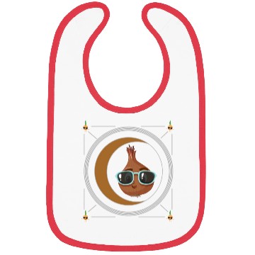 Discover Onion Vegetable Bibs, Onion Wearing Sunglasses