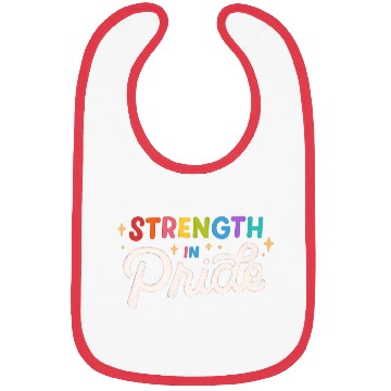 Discover Strength in Pride month Design Bibs