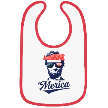 Discover Funny Abraham Lincoln Bibs