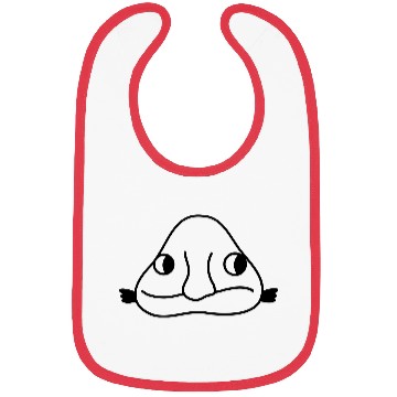 Discover blobby BLOB fish Bibs