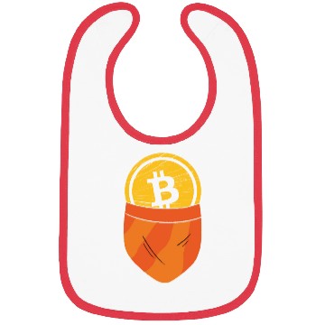 Discover Funny Bitcoin Crypto Blockchain Btc Fun lovers Bibs