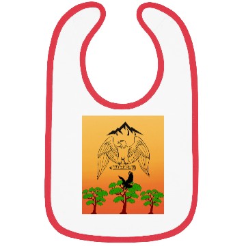 Discover eagle paint Bibs