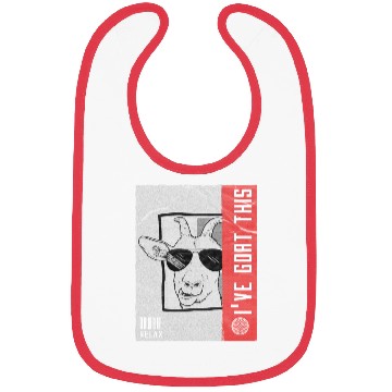 Discover Relax i've Goat this Funny Sarcasm Goat Pun Bibs