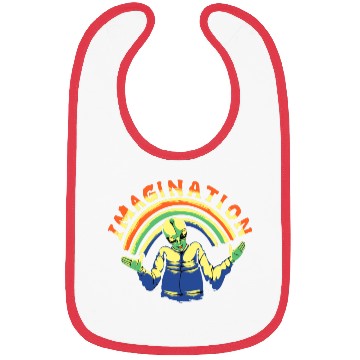 Discover Alien Imagination Vintage Bibs