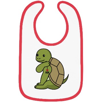 Discover I Love Mom Tattoo Tortoise Bibs