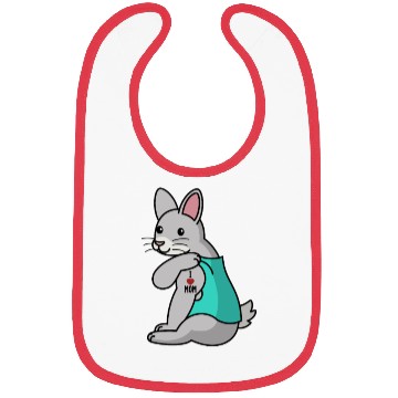 Discover I Love Mom Tattoo Rabbit Bibs