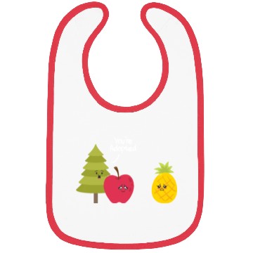 Discover You're Adopted Pineapple Adoption Bibs