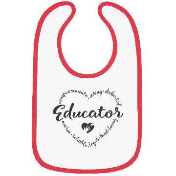 Discover Educator, Teacher appreciation Bibs