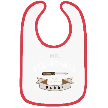 Discover Black Beige Light Brown Vintage Father's Day Bibs