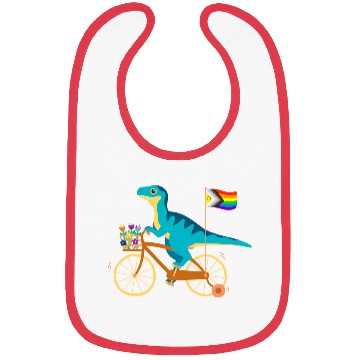 Discover velociraptor Bibs