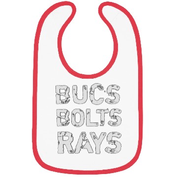 Discover Bucs bolts rays loyal to tampa Bibs
