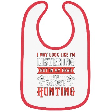 Discover I'm Ghost Hunting Paranormal Hunt Ghost Hunter Bibs