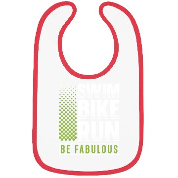 Discover Swim Bike Run Be Fabulous Triathlon Athlete Swim Bibs