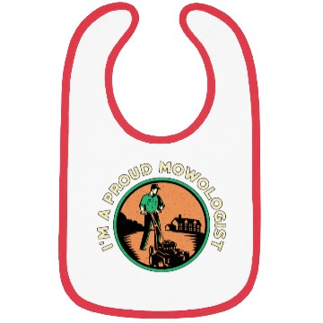 Discover Lawn Mower I'm A Proud Mowologist Lawn Mowing Bibs