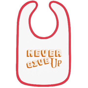 Discover Never give up Essential Bibs