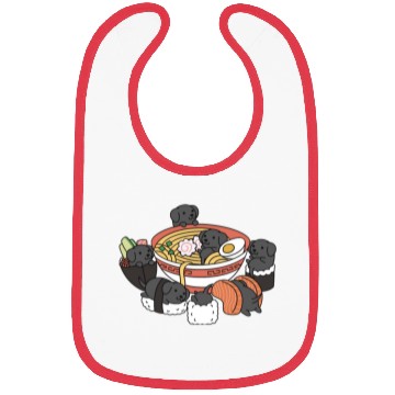 Discover Great Dane Ramen Sushi Bibs