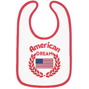 Discover American Dream usa flag Original Bibs