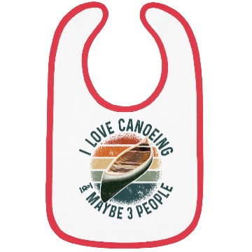 Discover Canoe Canoeing Vintage Retro I Bibs