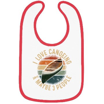 Discover Canoe Canoeing Vintage Retro I Bibs