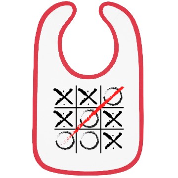Discover tic tac toe Bibs