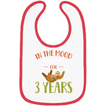 Discover Sloth Sloths, Sleeping, Three, Years Bibs