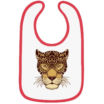 Discover Leopard Punk Style Bibs