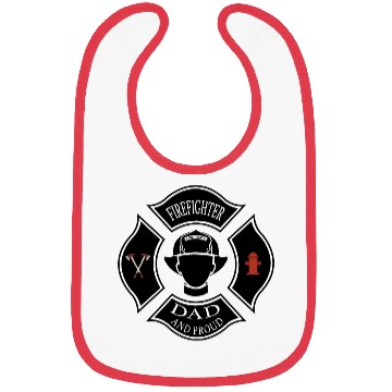 Discover Firefighter dad and proud Bibs