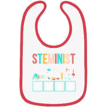 Discover Steminist Teacher Engineering Biologist Science Bibs