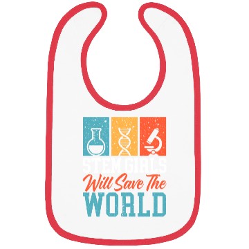 Discover Steminist Engineering Biologist Science Math Bibs