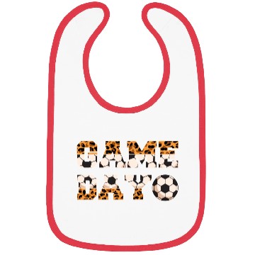 Discover Leopard Soccer Game Day Sports Lover Bibs