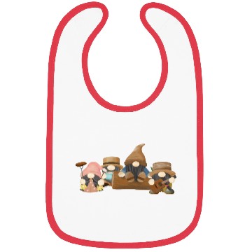 Discover Camping Gnome Squad Gardening Gnomes Bibs