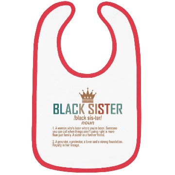Discover Black Sister Definition Vintage Bibs
