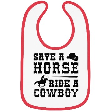 Discover Save A Horse Ride A Cowboy Bibs