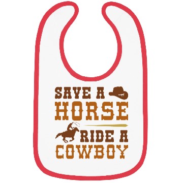 Discover Save A Horse Ride A Cowboy Bibs