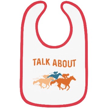 Discover Talk about Horse Equestrian Gift Bibs