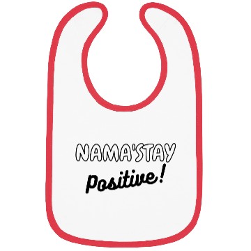 Discover Namaste Namastay Positive Bibs