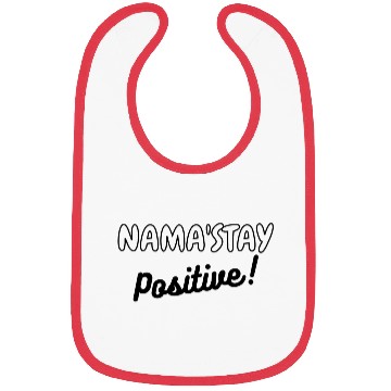 Discover Namaste Namastay Positive Bibs