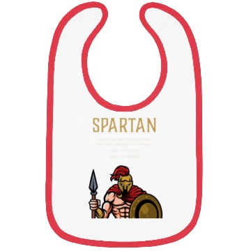 Discover Spartan Soldier Motivation Warrior Training Bibs