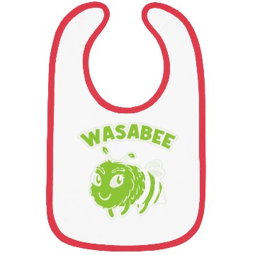 Discover Wasabee Sushi Lover Japan Japanese Food Bibs