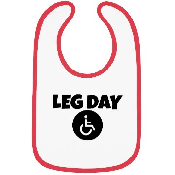 Discover Leg Day Handicapped Wheelchair 14 Bibs