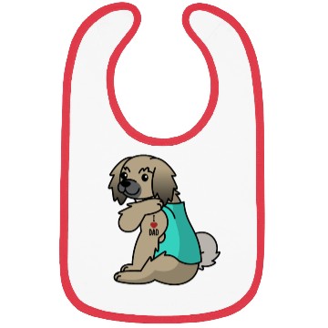 Discover I Love Dad Pekingese Bibs
